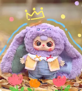 【YDM】-400% V2 series Mystery Boxes Bag Pendant Bunny Plush Dolls Soft Collectibles （Major Hidden 1/12+Minor Hidden 1/36）