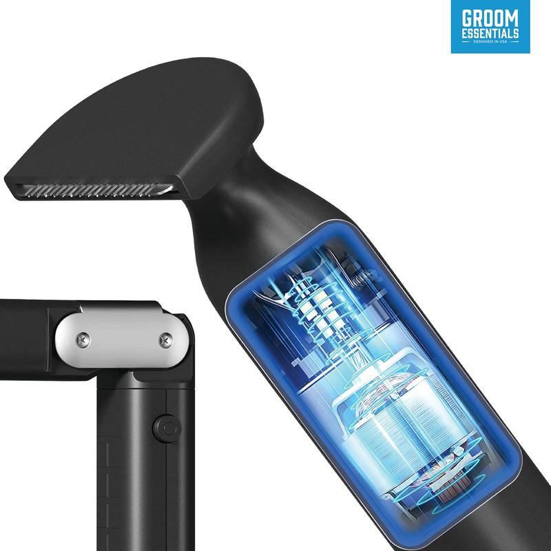 Cordless Back Shaver Trimmer with Handle