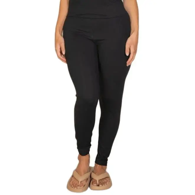 Plus Basic Solid Leggings