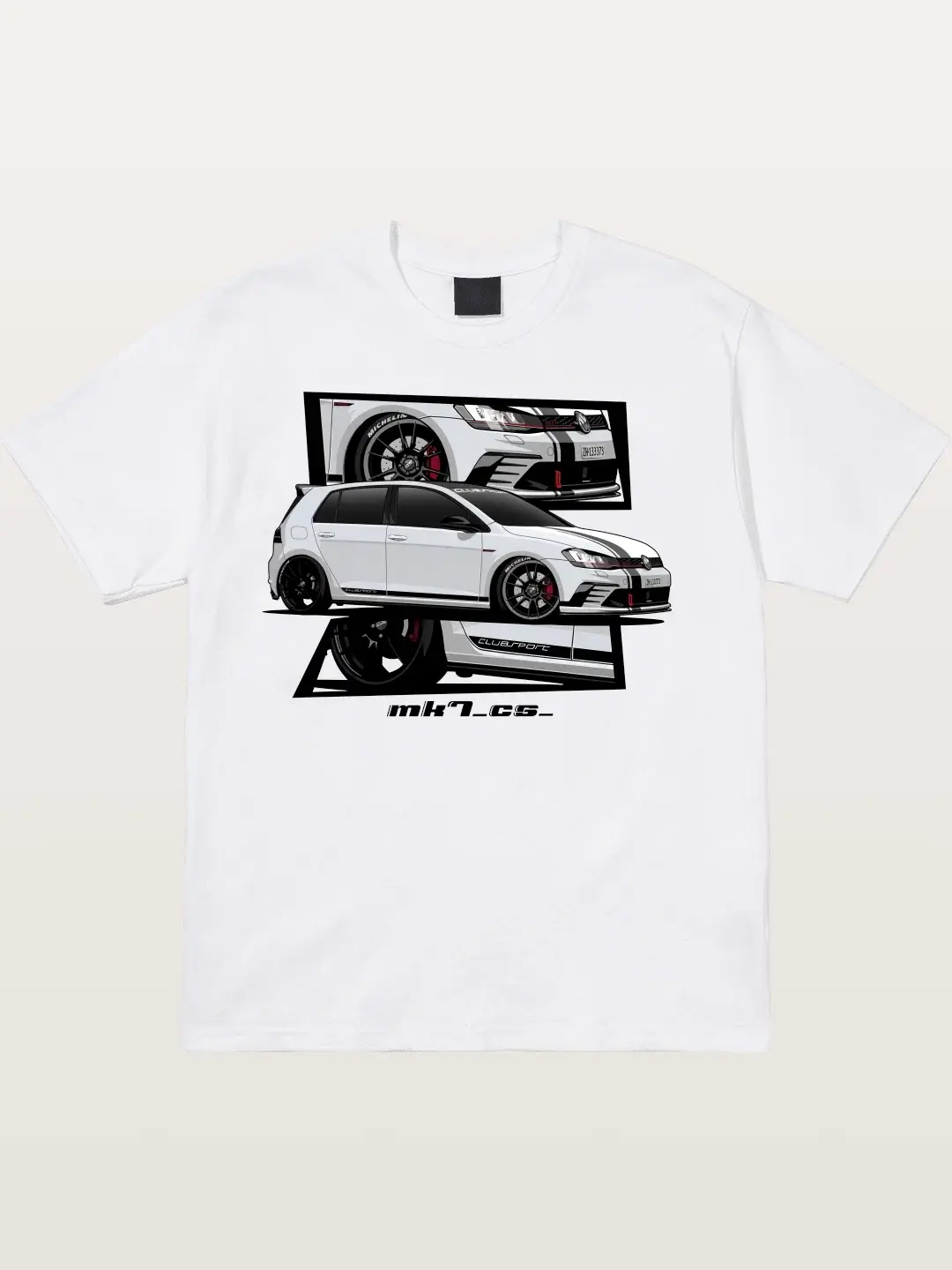 VW Golf GTI MK7 Stance Unisex T-shirt Sweatshirt Hoodie, Car Enthusiast and Fans Gift