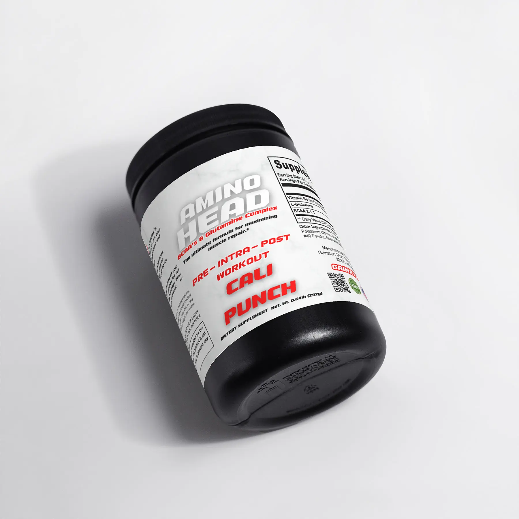 AMINO HEAD MEGA MELON BCAA AND GLUTAMINE COMPLEX