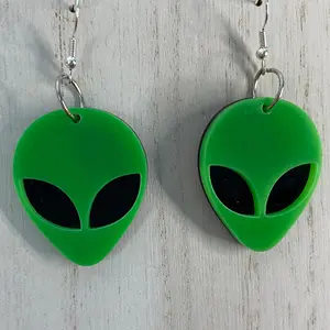 Alien Earrings