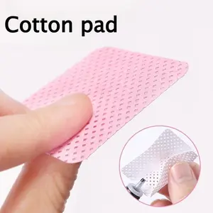 Nail polish cleaning pad, which can be used to remove nail polish, clean nails and wipe the opening of mascara bottles.