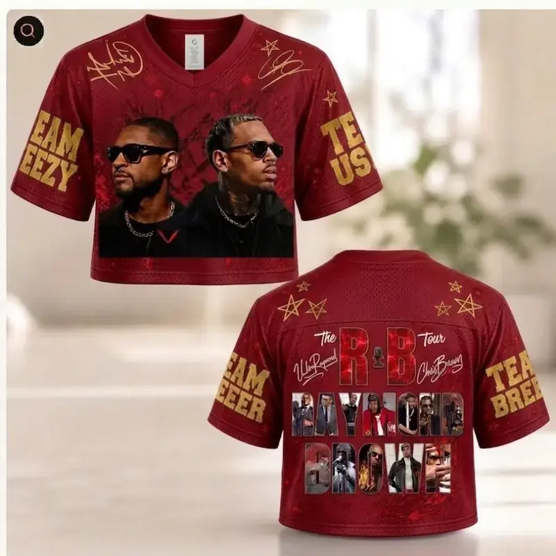 2026 R&B Tour Fan Apparel – Legends Music Croptop, Concert Shirt, Streetwear Outfit for Men Women