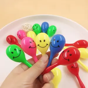 20Pcs Mini Colorful Maracas Musical Instrument Rattle Shaker Toys for Kids Birthday Party Favors Baby Shower Sand Hammer Gifts