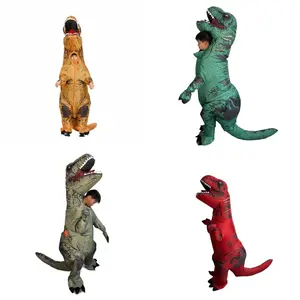 Jurassic World Velociraptor Inflatable Costume, Dinosaur Costume Inflatable, Unisex One Size Fits All, Perfect for Theme Parks and Role-Playing Activities, Durable Design
