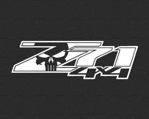 Z71 4X4 Vinyl Decal Stickers - SET OF 2 - Trucks, Cars