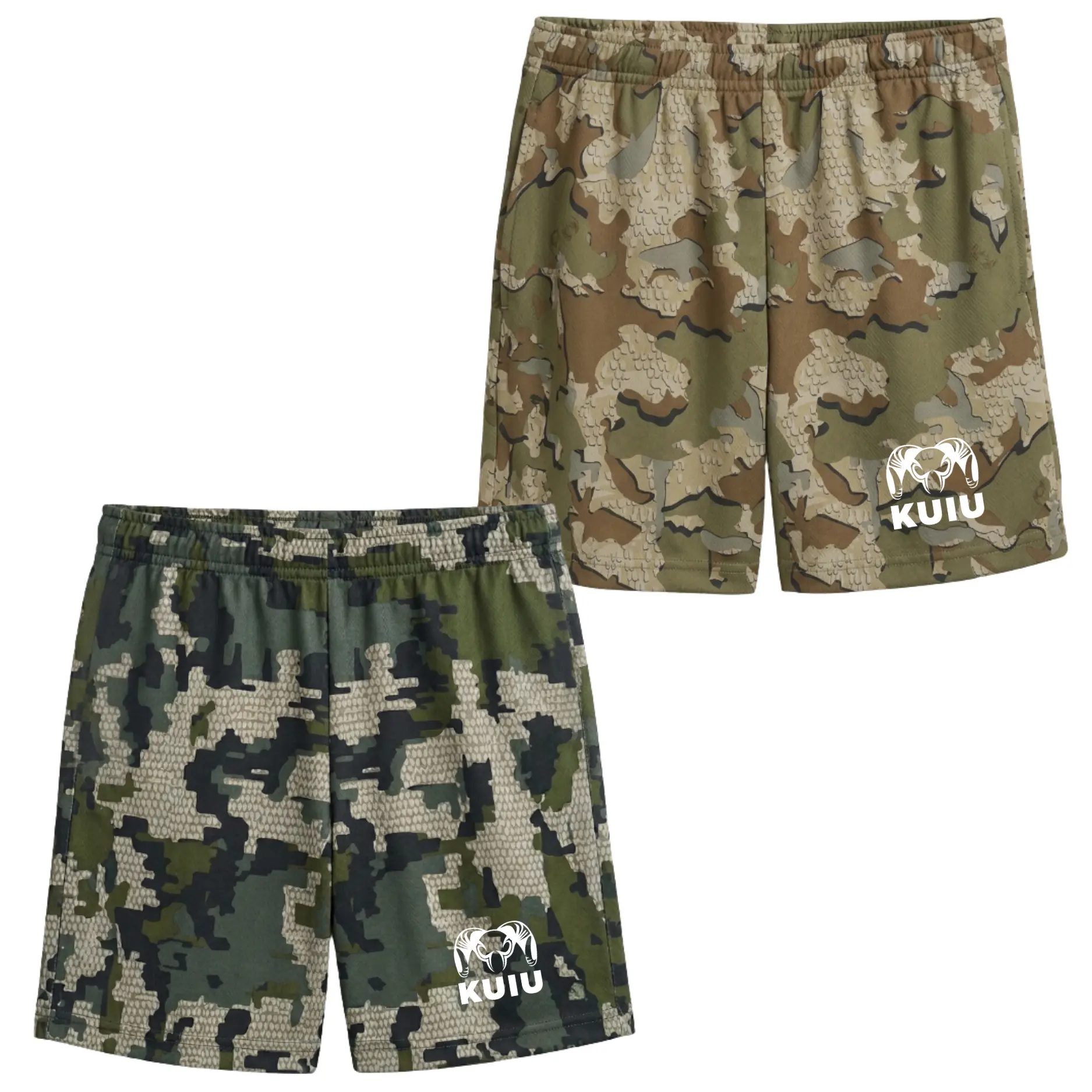 Kuiu Tiburon Trunks Short Men, Camouflage Shorts for Men & Women, Comfortable and Stylish with Adjustable Waist, Perfect for Outdoor Activities & Casual Wear