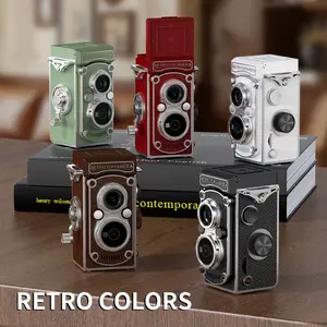 Vintage Double-lens Toy Camera! CCD Vibe, Car Ornament & Perfect Valentine’s/Festival Gift!
