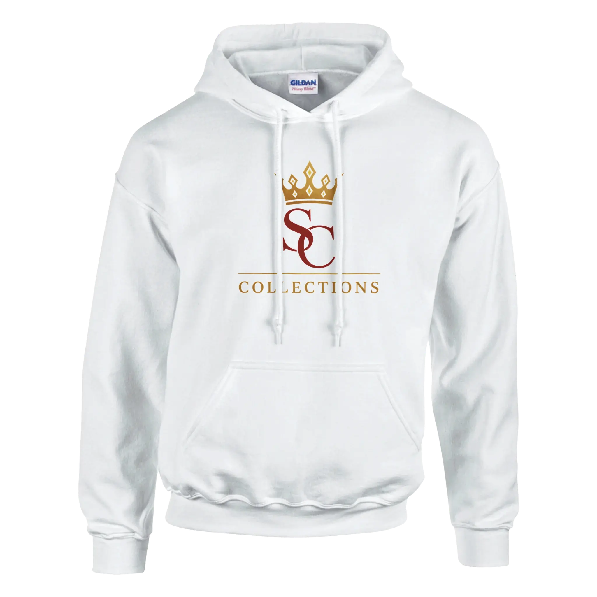 Solido Collections Classic Unisex Pullover Hoodie | Gildan® 18500 White