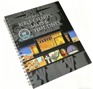 Bible Charts Maps & Time Lines 10th Anniversary Edition Spiral Bound Visual Reference Guide with Study Notebook for Personal Devotions Sunday School Classes