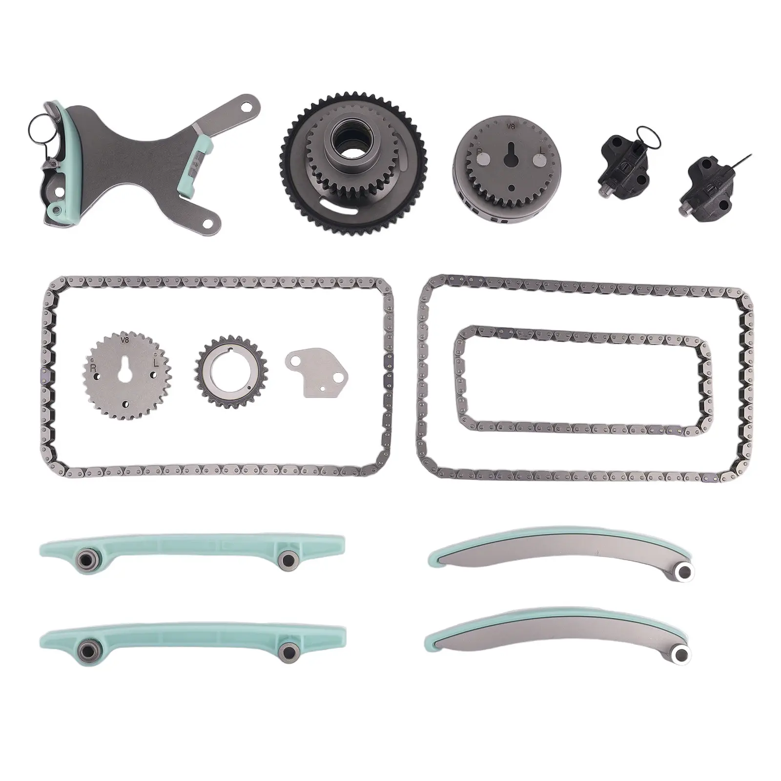 Timing Chain Kit w/ Sprocket compatible for Dodge Dakota compatible for Ram 1500 compatible for Jeep Grand Cherokee 4.7L