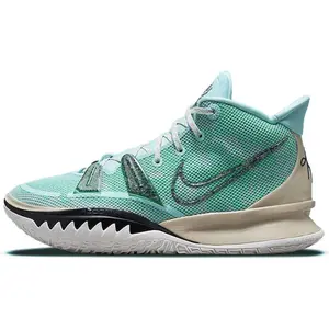 Nike Kyrie 7 EP Round-Toe Lacing Mid-Top Performance Basketball Shoes for Men in Mint Green (China Version)