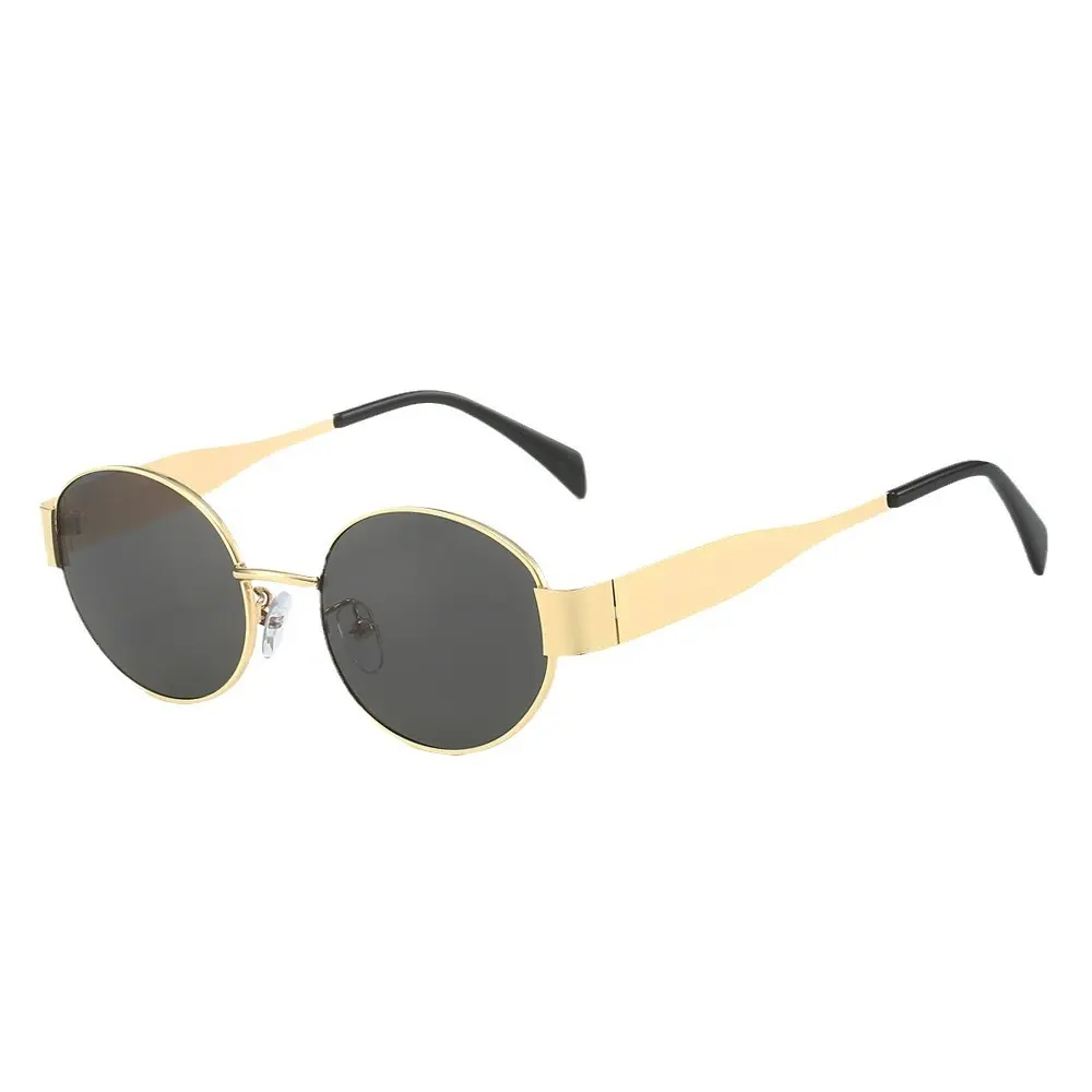 ZENOTTIC Retro Cat-Eye Titanium Sunglasses, Full Rim Polarized Shades for Female Drivers with UV400 Protection, Glass/Pc