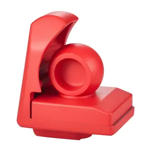 VEVOR Trailer Hitch Lock, Fits for 1-7/8 in, 2 in, 2-5/16 in Couplers, Heavy-Duty Anti-Theft Trailer Ball Lock with 3 Keys, Prying-Resistant Impact-Resistant, Fits for RVs, Boats, Trailers, Red