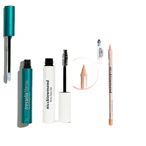 niccktownsend Brow Rehab Bundle - Repair Kit for Sparse Brows with Seal Gel, Restore Serum, and Just Everything Pencil for Fuller Look