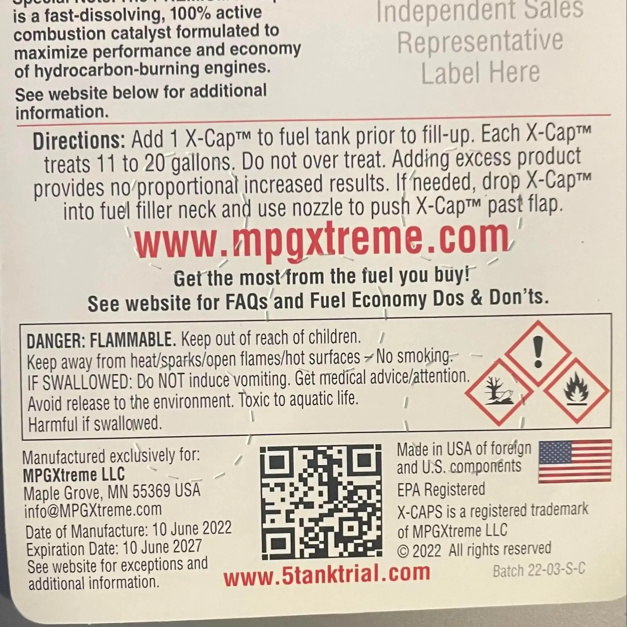 MPGX Caps