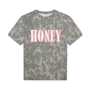 MHC Honey Tee camo t_shirt, Streetwear, Fabric