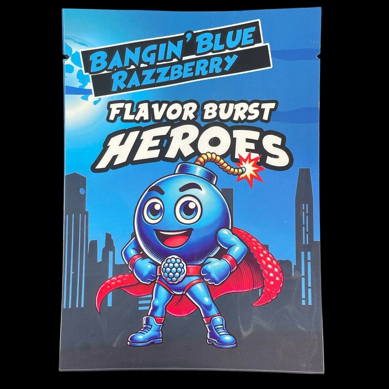 Flavor Burst Heroes - Bangin' Blue Razzberry Edition