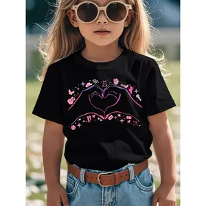 Heart Hands Taylor First Name Vintage 'S 'S Novelty Awesome Graphic Kid T-Shirt Cute Kid T Shirts Trendy Cool Tees Tops for Kid