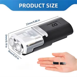 2 Pin LED Light Strip Connector Double Wire Plug with Locking Buckle Low Voltage Quick Connect Adapter for LED Strip Lighting Projects