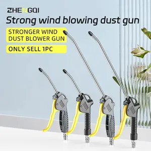 High Pressure Air Blower Gun, Pneumatic Hardware Tool with Extended Nozzle, Ideal for Automotive Maintenance and Repair Workers