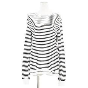 Pre-owned MONCLER Cotton Small Leather Goods GIROCOLLO TRICOT Sweater