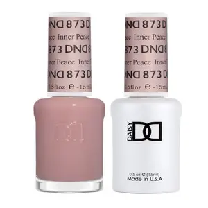 DND 873 Inner Peace Gel and Lacquer Duo nail care nail art sheer color