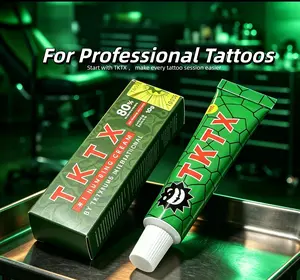 Tattoo Numbing Cream – Green 80% – Long‑Lasting 6‑8h Relief for Pain‑Free, No‑Distraction Tattoos – Professional Grade
