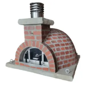 Traditional Wood Fired Brick Pizza Oven - New Haven Rustico XL
