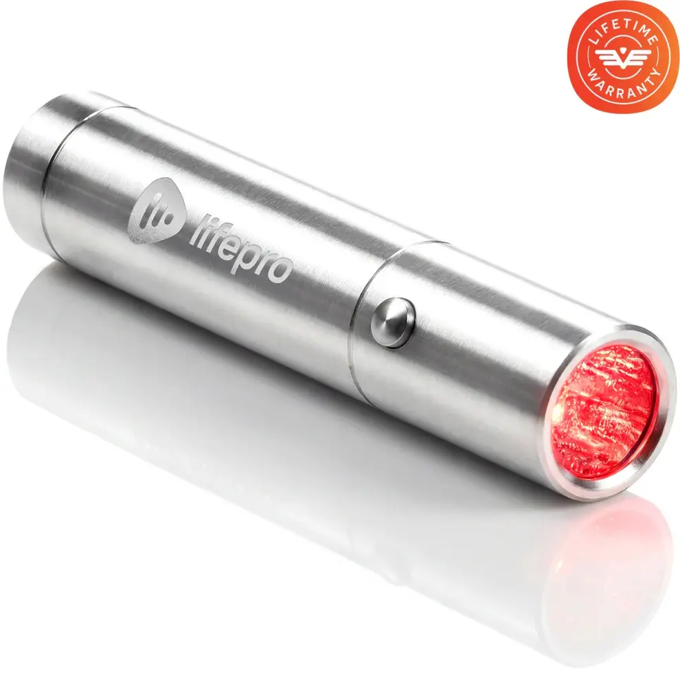 LifePro LumiCure Infrared LED Therapy Device – Portable Red Light Wellness Torch for Relaxation & Muscle Support