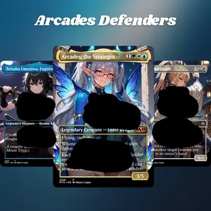 MTG Proxy 100+ Card Commander Deck Arcades Defenders Defender Tribal Wall Control & Toughness Matters Synergy Strategy Theme Ready to Play Magic Style Deck Perfect Gift for Collectors and Card Players