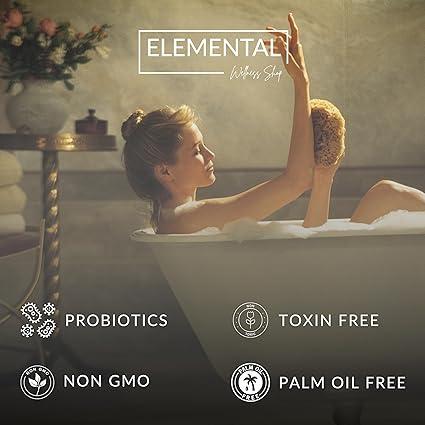 Lactosoapcillus Probiotic Bar Soap - Natural and Vegan - Plant-Based Materials - Natural Ingredients Without Harsh Chemicals