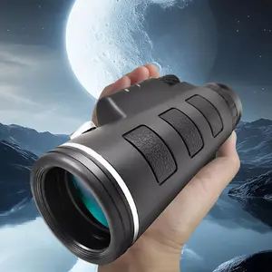 High Definition Monocular Telescopes, Double Focus Handheld Telescope for Outdoor Camping Hunting Fishing, Waterproof Outdoor Hiking Equipment
