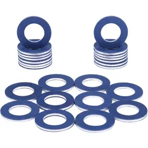 90430-12031 (24Pcs) Oil Drain Plug Plug Gaskets For Lexus,Scion Crush Washer Seals Replaces# 0043012031