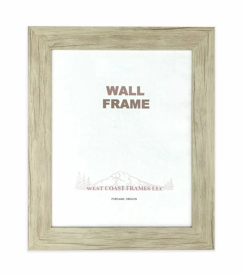 51668 Light Gray 1-1/4" Contemporary Poly Picture Frame