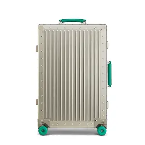 DreamTraveler Aluminum Luggage for Business & Leisure Travel, DIY Wheels & Handles