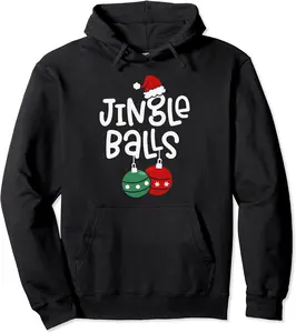 Jingle Balls Tinsel Tits Funny Matching Couple Chestnuts Pullover Hoodie - Margaritahe Shop 37B0BM5HX6HQ