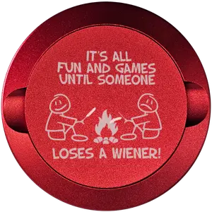 It's All Fun and Games Until Someone Loses a Weiner-My Tyn Co. Custom Aluminum ZYN Tyns for ZYN Pouches Waterproof and Airtight, 2 Compartments!