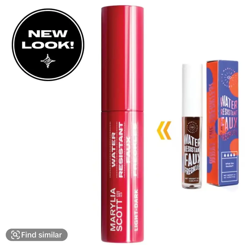 Marylia Scott Water Resistant Faux Freckle Liquid Makeup - New Look Product for Light to Dark Shades