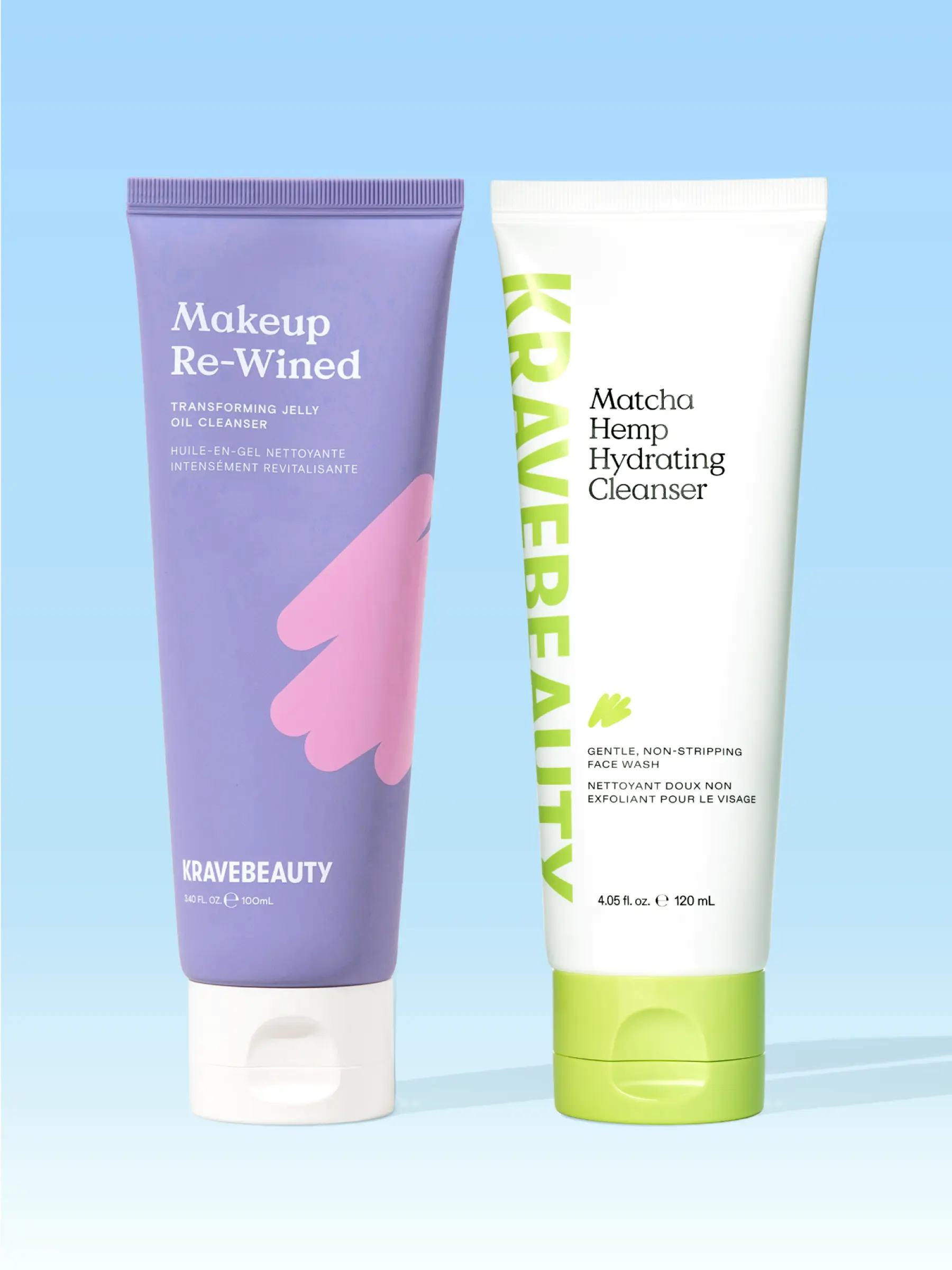 Double Cleanse Duo - Jelly Oil Cleanser & Hydrating Gel Cleanser Cleanser Cleansing