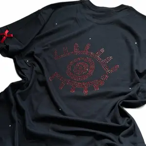 FR eye Rhinestone Tee Unisex
