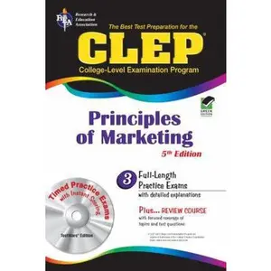 USED-CLEP Principles of Marketing w/ CD-ROM (CLEP Test Preparation) by James E. Finch (Paperback)