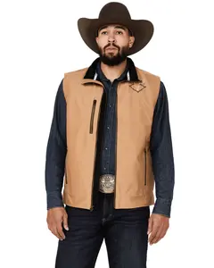 Men's Cowboy Hardware Buckskin Woodsman Tech Vest - 185152-076