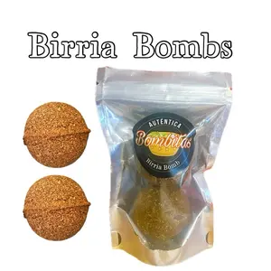 Birria Bombs by Bombitas Seasoning Spice Bomb Flavor Birria Taco EZ Mix Instant Easy Birria Authentic Mexican bombz balls crockpot beef spice mix perfect spice bomb season real chile slow cooker instant pot dry spice great flavor  Chilli Onion Powder