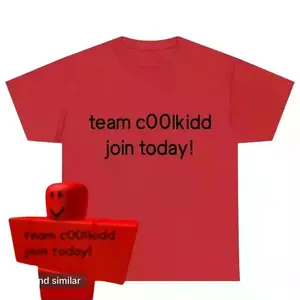 Team c00lkidd Join Today T-Shirt, Roblox, Hacker, Forsaken, Gamer Apparel, Gaming Shirts for Gamers, Unisex Tee, Today Shirt