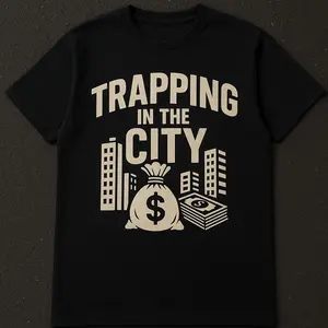 Trapping In The City Urban Hustle Tee