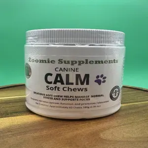 Zoomie Supplements Canine Calm Soft Chews 60ct