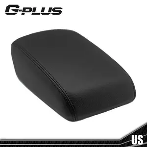 Fit For 08-10 Dodge Charger Leather Synthetic Center Console Armrest Lid Cover