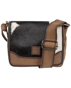 Sts Ranchwear By Carroll Women's Della Cowhide Crossbody Purse - Sts32760